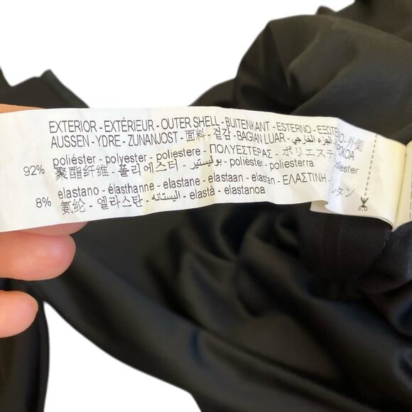 Zara Sz M Bow Detail Cut-Out Strapless Mini Dress in Black Sexy Revenge Dress - Picture 14 of 16